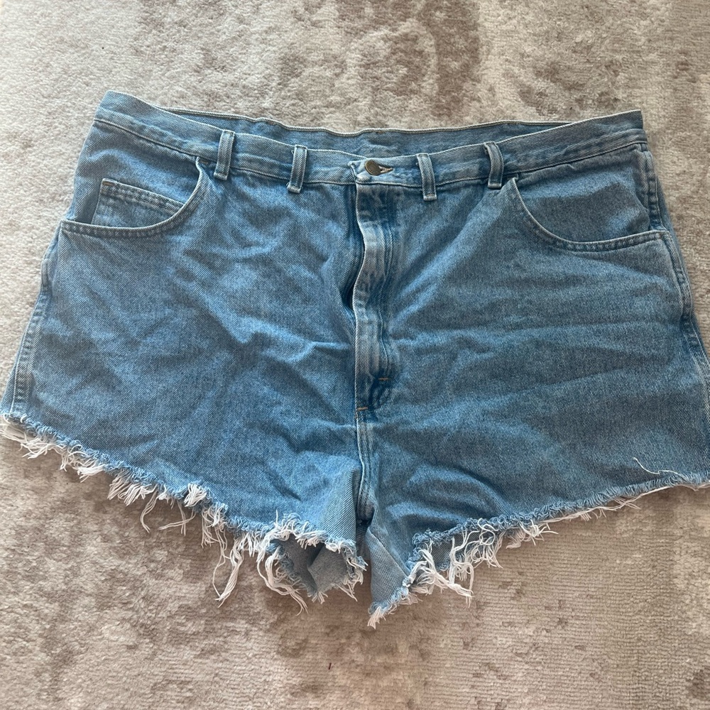 Wrangler Vintage Cutoff Denim Shorts